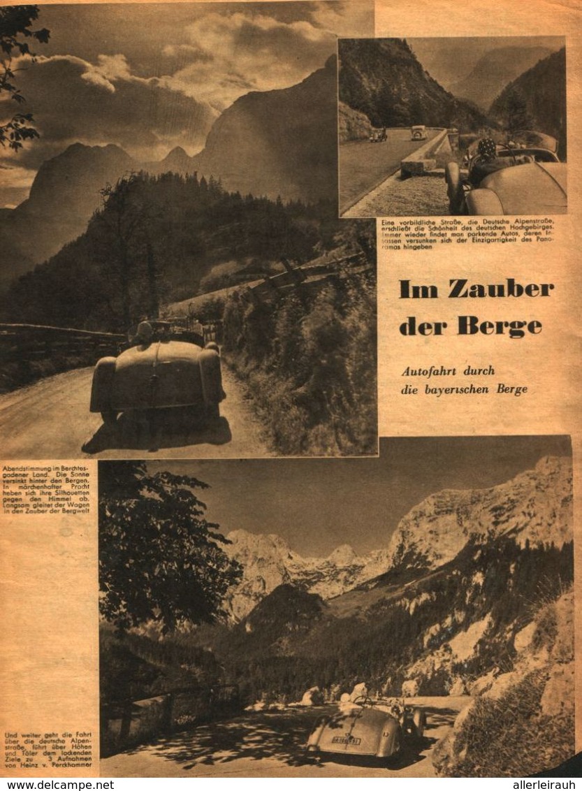 Im Zauber Der Berge / Druck,entnommen Aus Zeitschrift / 1937 - Paketten