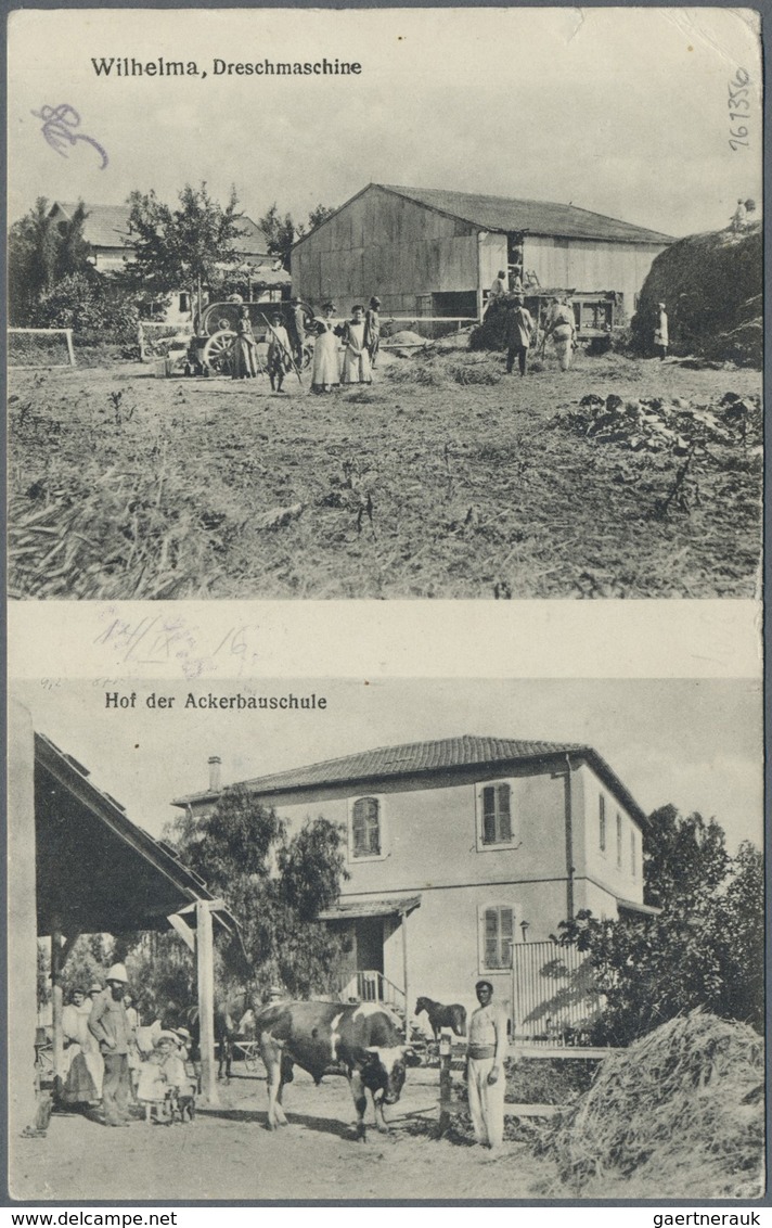 Br Militärmission: 20.9.1916, Feldpost-Ansichtskarte Mit 2-sprachigen Stempel "Feldpost Mil. Miss. 1 Ex - Deutsche Post In Der Türkei