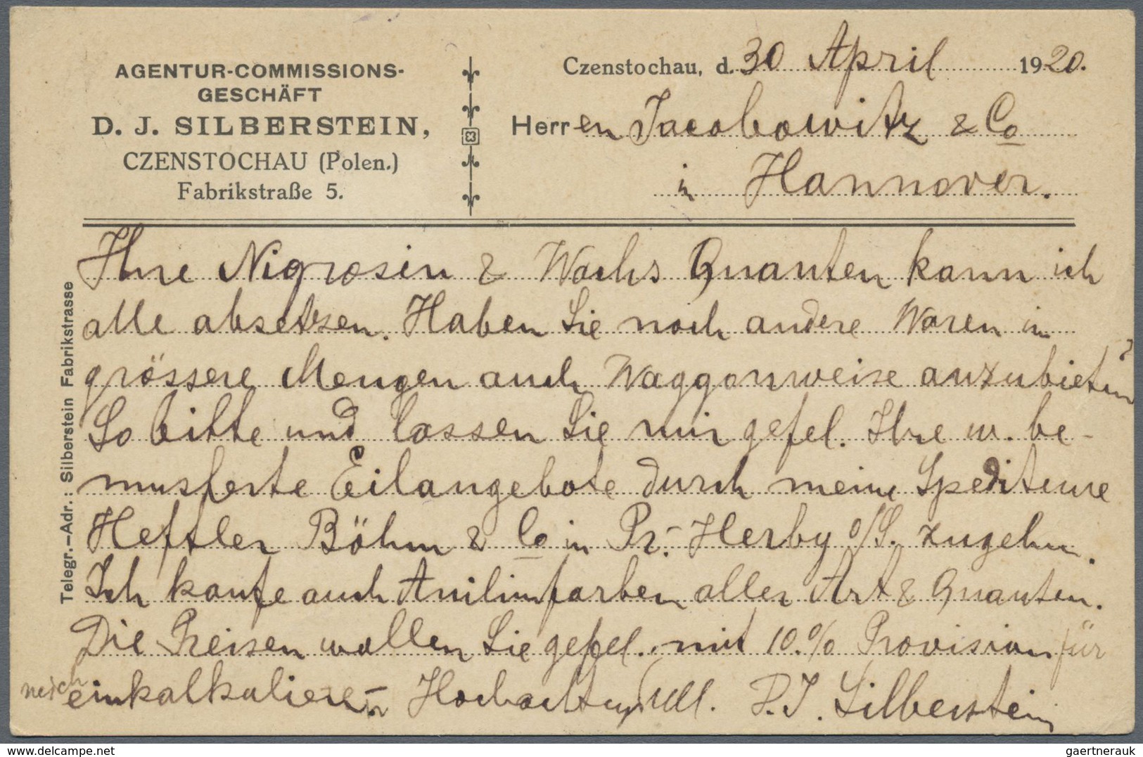 Br Deutsche Abstimmungsgebiete: Oberschlesien: 1920, 15 Pfg. Freimarke Mit Stempel "PREUSSISCH-HERRY 3. - Autres & Non Classés