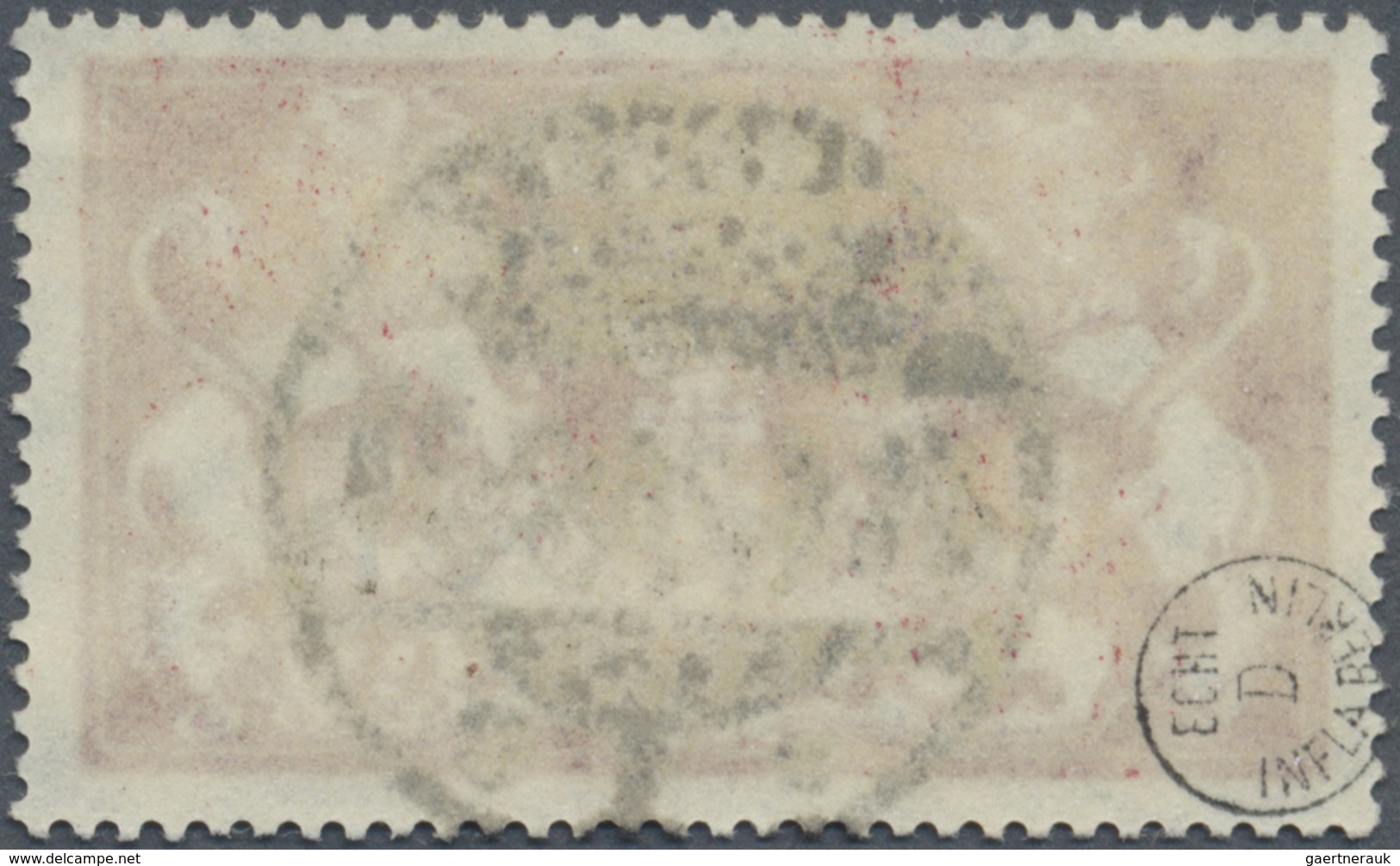 O Danzig: 1923, 5 G Auf 1 Mio M Großes Wappen, Gestempeltes Exemplar, Signiert Infla Berlin (Mi€700,-) - Sonstige & Ohne Zuordnung
