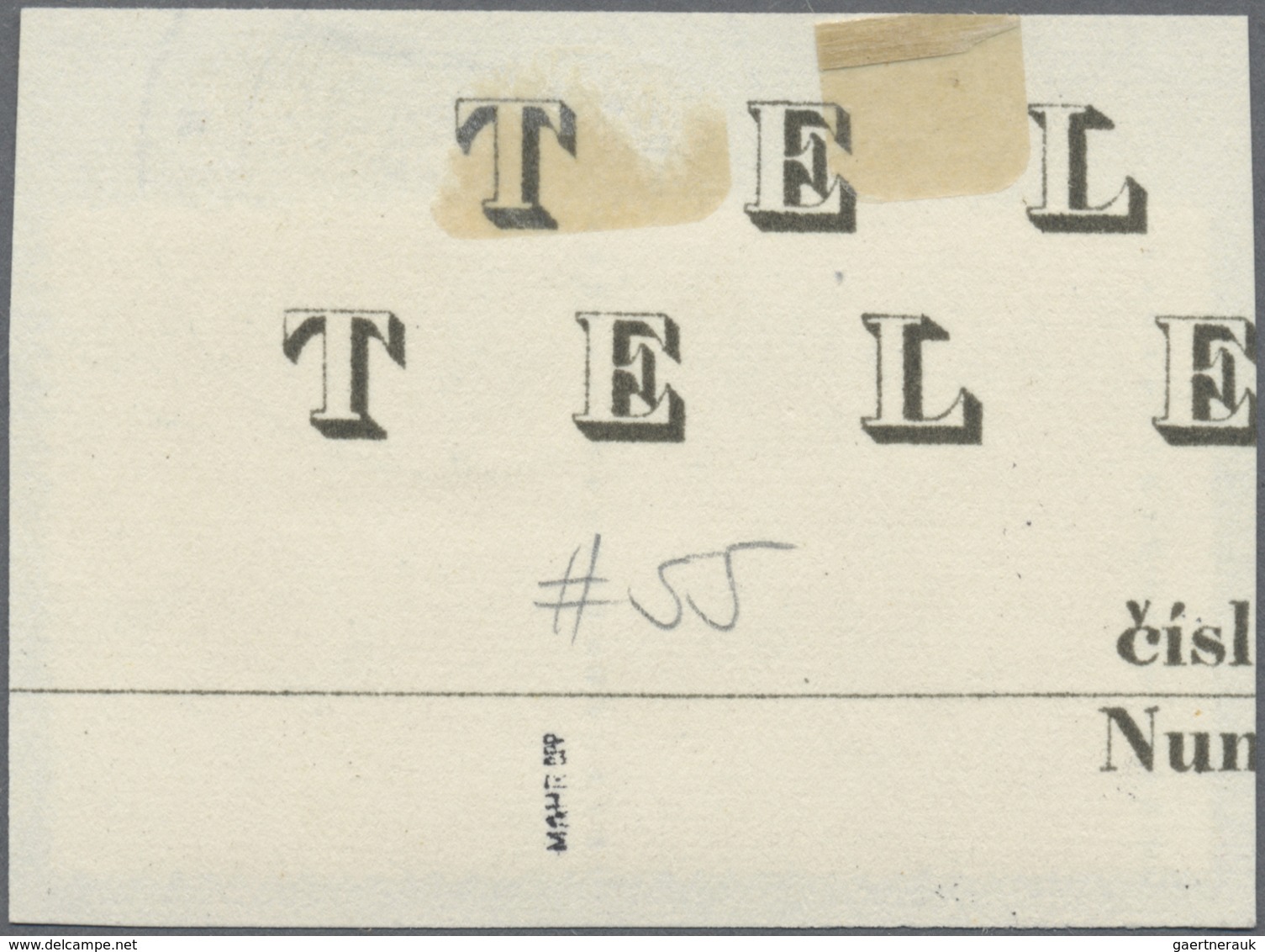 Brfst Sudetenland - Karlsbad: 1938, 50 H. Vouziers Mit überdrucktem Zierfeld Links Auf Briefstück, Winzig - Sudetenland