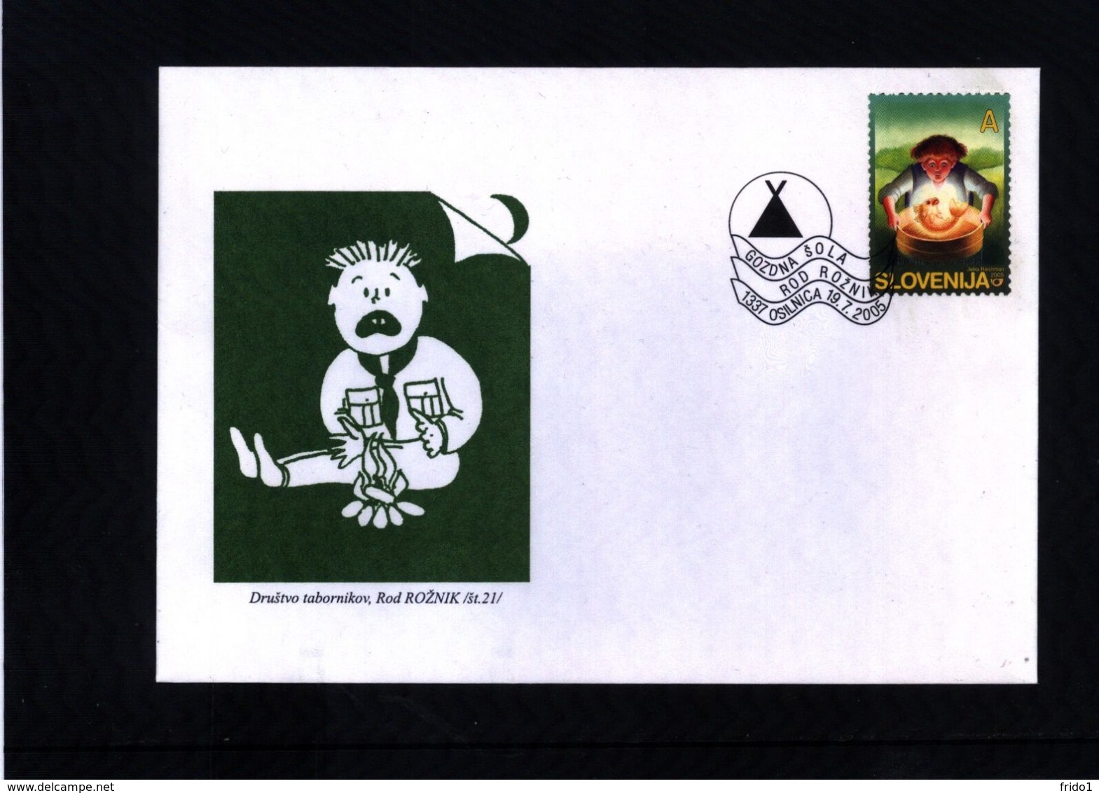 Slovenia / Slowenien 2005 Scouting Interesting Cover - Slowenien