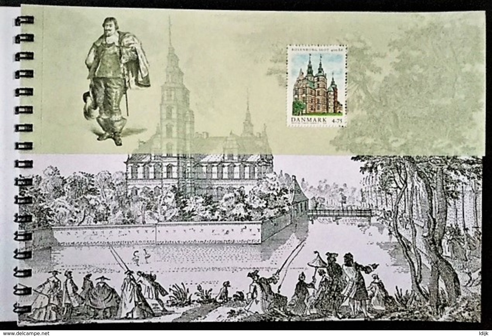 2006 400th Anniversary Of Rosenborg Castle- Prestige Booklet Facit HP4 With 2x 1451-1453 In 4 Mini-sheets/HBL1-4 - Neufs