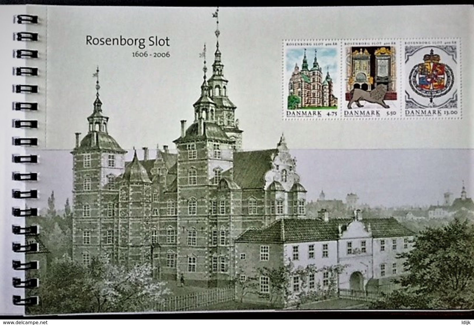 2006 400th Anniversary Of Rosenborg Castle- Prestige Booklet Facit HP4 With 2x 1451-1453 In 4 Mini-sheets/HBL1-4 - Neufs
