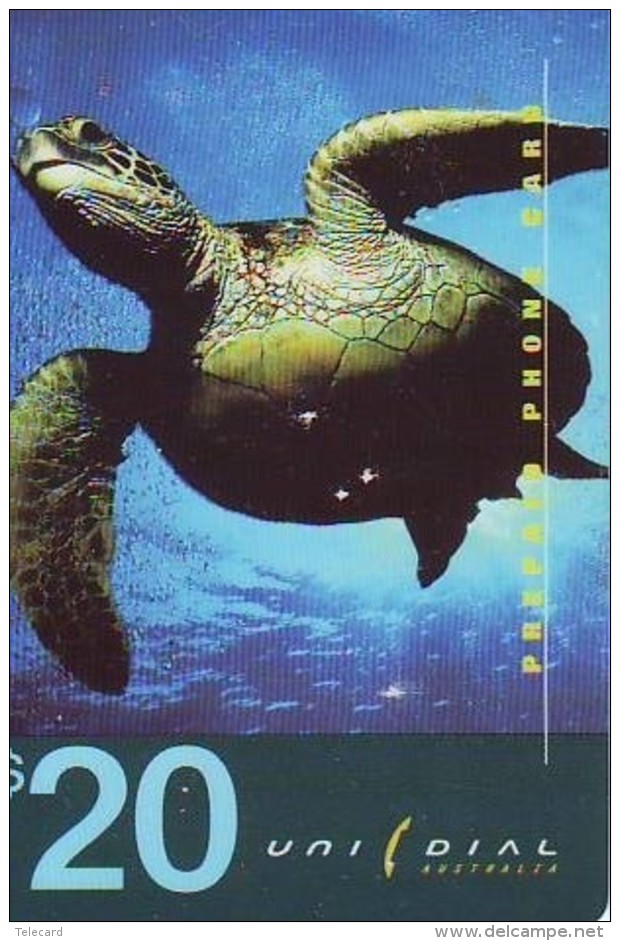 Télécarte * AUSTRALIE * AUSTRALIA * TURTLE *  (2270)  PHONECARD  * TORTUE *  TELEFONKARTE * SCHILDKRÖTE - Schildpadden