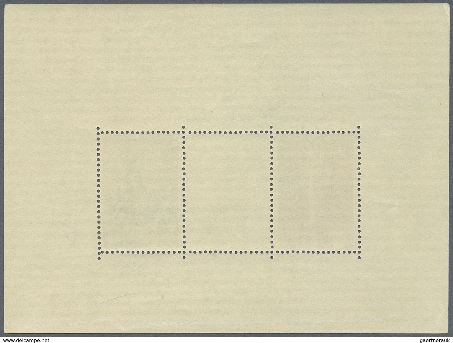 * Dt. Besetzung II WK - Serbien: 1943, Blockausgabe Mit PLATTENFEHLER "Punkt Am Linken Rand Bei Nr. 91 - Occupazione 1938 – 45