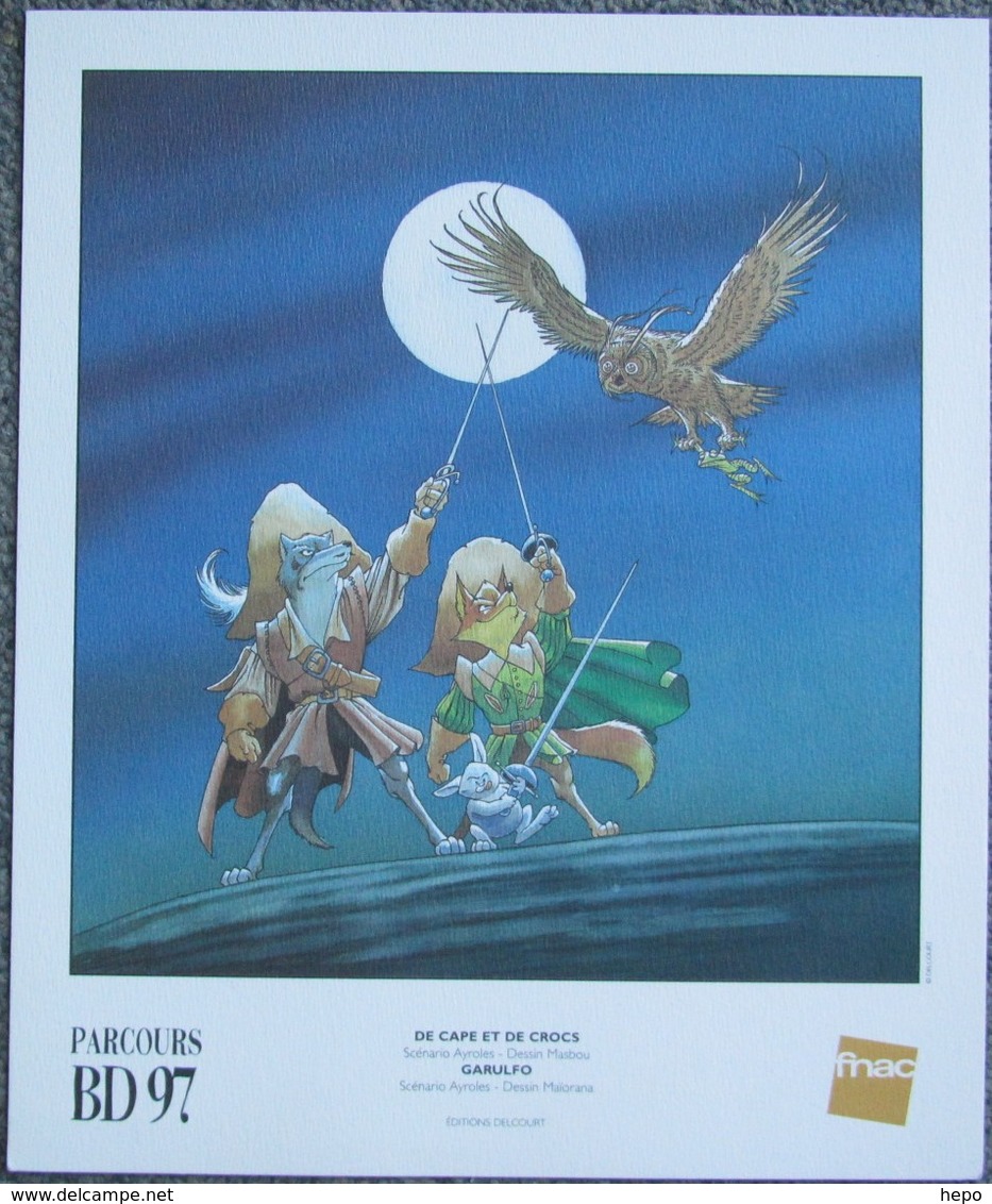 Maiorana - De Cape Et De Crocs - Ex Libris FNAC 1997 - Ilustradores M - O