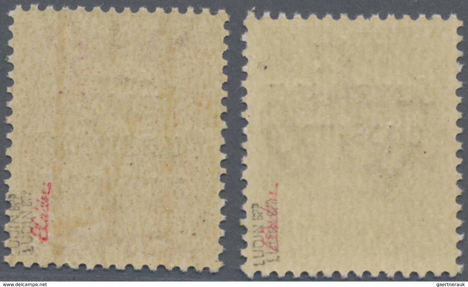 ** Dt. Besetzung II WK - Zara: 1943, 10 C. Und 20 C. Freimarken Mit Kopfstehendem Aufdruck, Postfrisch, - Occupation 1938-45