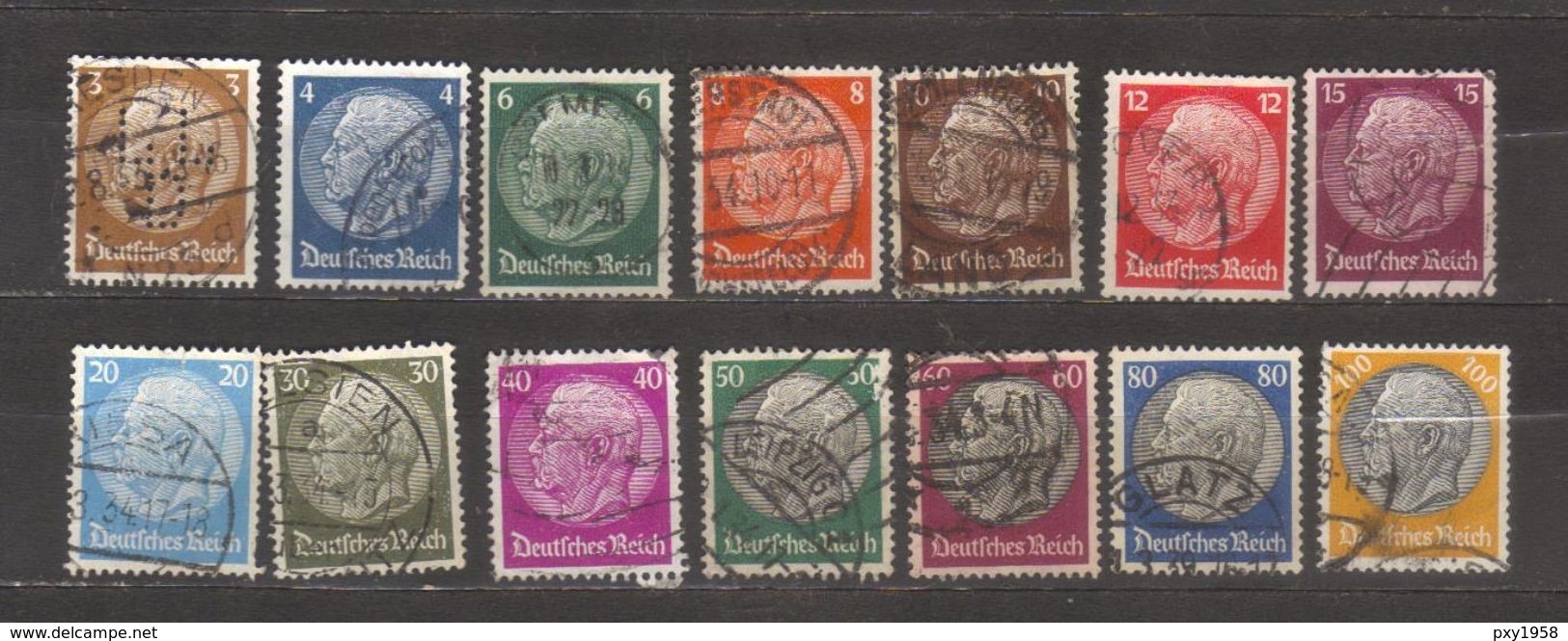 7905- Deutschland , Germany , Michel 482-95 Complete Used Set - Used Stamps