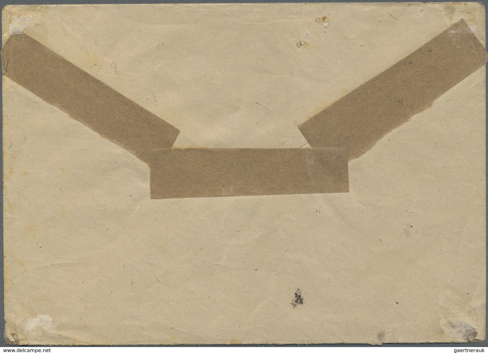 Br Feldpostmarken: 1944, Kreta, Zulassungsmarke Mit Rotem Aufdruck "Inselpost" Gezähntes Exemplar Auf V - Altri & Non Classificati