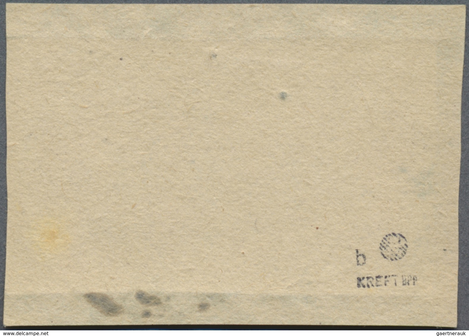 Brfst Feldpostmarken: 1945, Hela-Marke, Blau, Vom Rechten Bogenrand Auf Kleinem Briefstück, Sauber Gefälli - Altri & Non Classificati