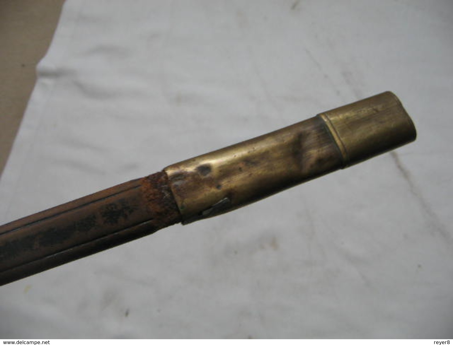 FOURREAU cuir pour Epee Officier XIX ,old sword,alter Säbel