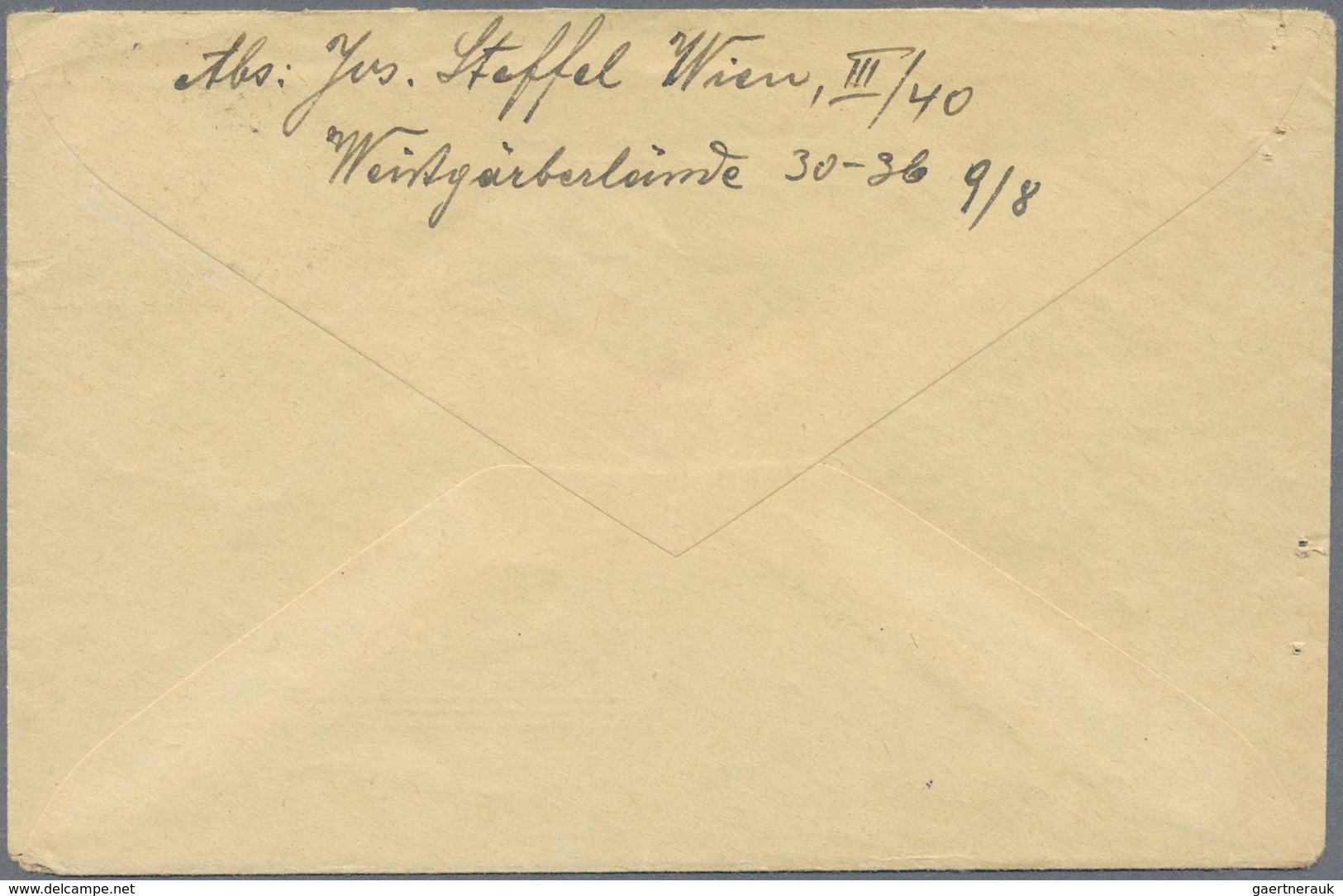 Br Feldpost 2. Weltkrieg: 1941 (21.12.), Luft-FP-Brief (mit Brieftext ) aus dem "Kessel von Stalingrad"