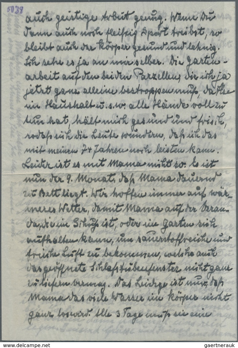 Br Kriegsgefangenen-Lagerpost: 1943, 7.6., Kriegsgefangenenbrief Aus BREMEN, Per Luftpost, 4 Seitiger T - Sonstige & Ohne Zuordnung