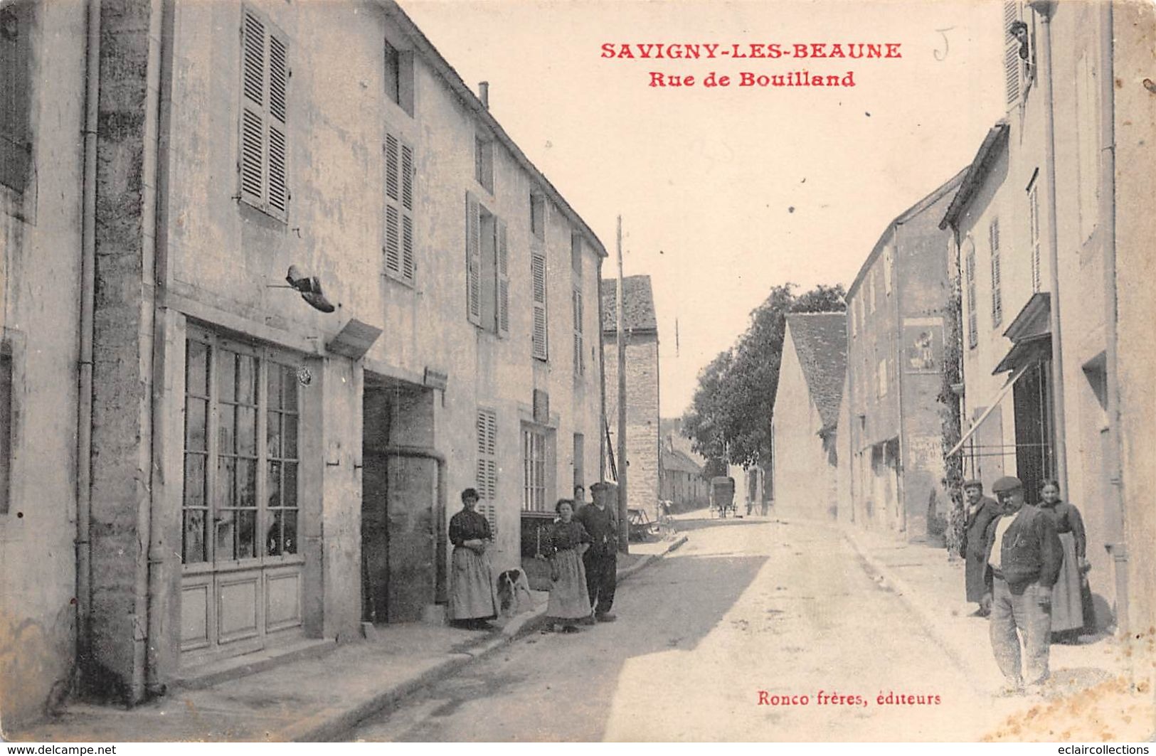 Savigny Les Beaune   21       Rue De Bouilland      (voir Scan) - Sonstige & Ohne Zuordnung