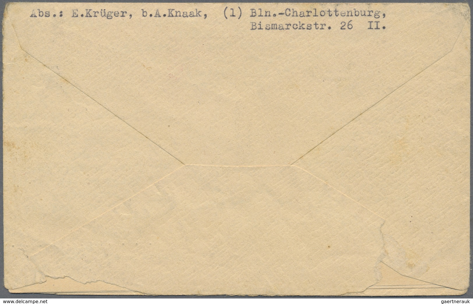 Br KZ-Post: 1944 (11.10.), Frankierter Brief Aus Berlin An Einen Oberscharführer Der SA-Standarte 1 Nac - Storia Postale