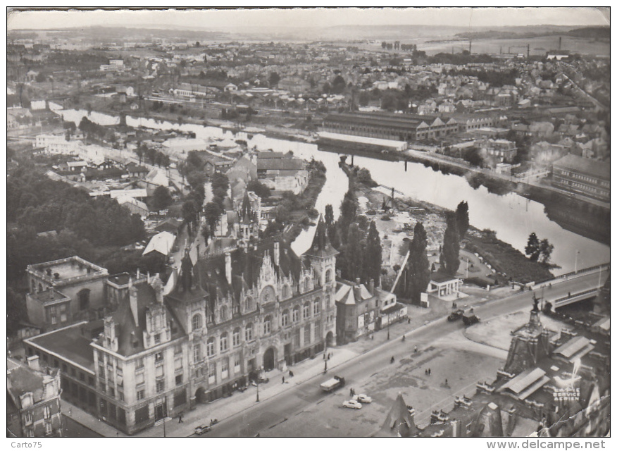 Mézières 08 - Vue Aérienne - De Pierre Hody 25 Bd Carnot - Charleville