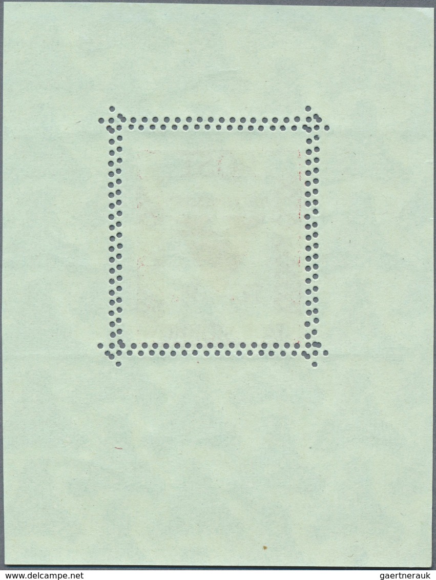 ** Deutsche Lokalausgaben Ab 1945: STORKOW, 1946: 12 + 38 Pfg. Opfer Des Faschismus-Block Auf Grünliche - Other & Unclassified