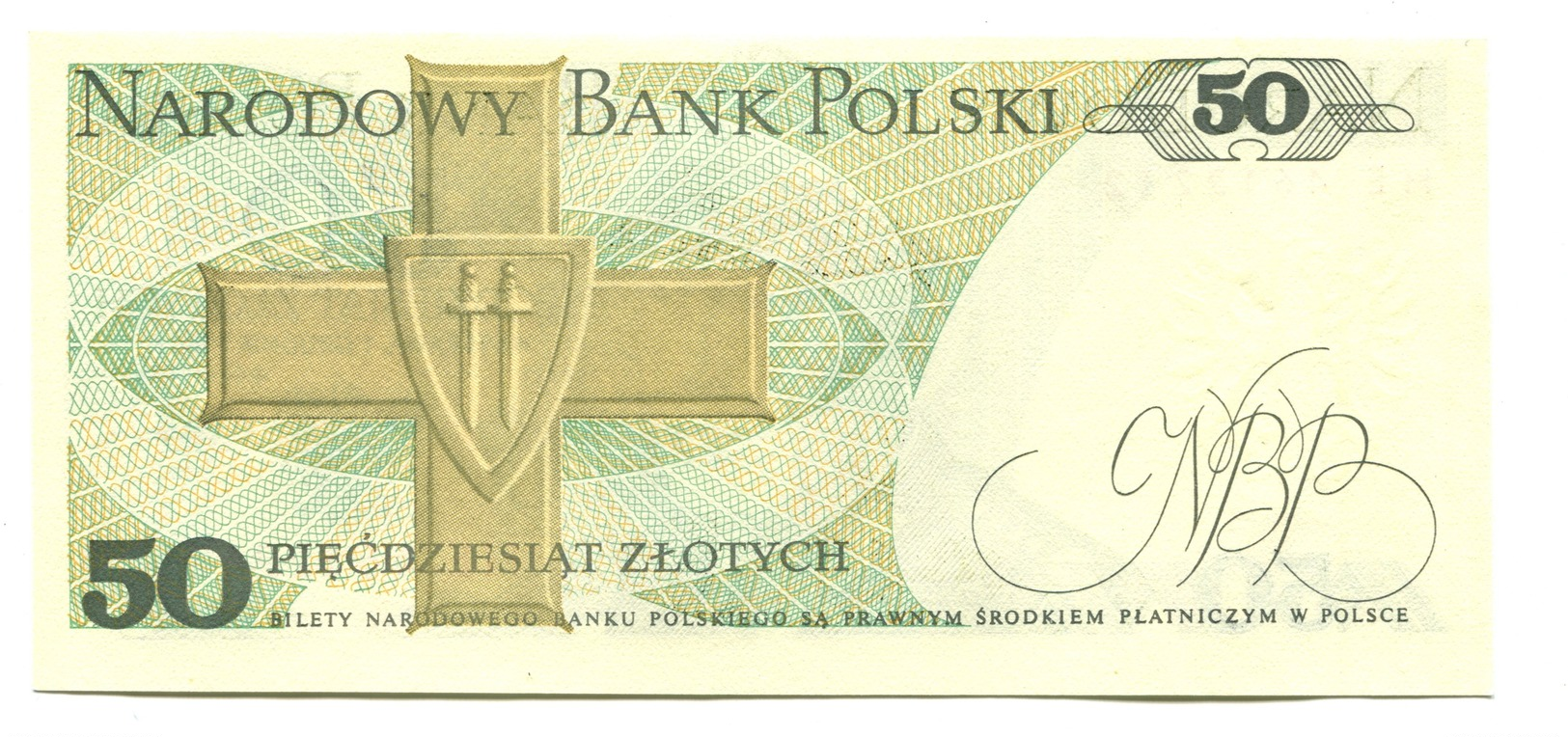 1988 Poland 50 Zloty  Banknote - Pologne