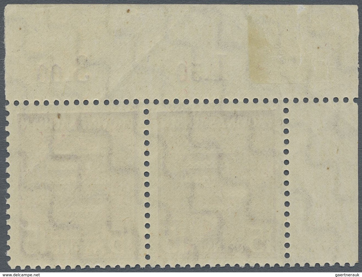 **/ Sowjetische Zone - Provinz Sachsen: 1945, Freimarke Provinzwappen, 15 Pf Lilakarmin Mit Fallendem Wa - Autres & Non Classés