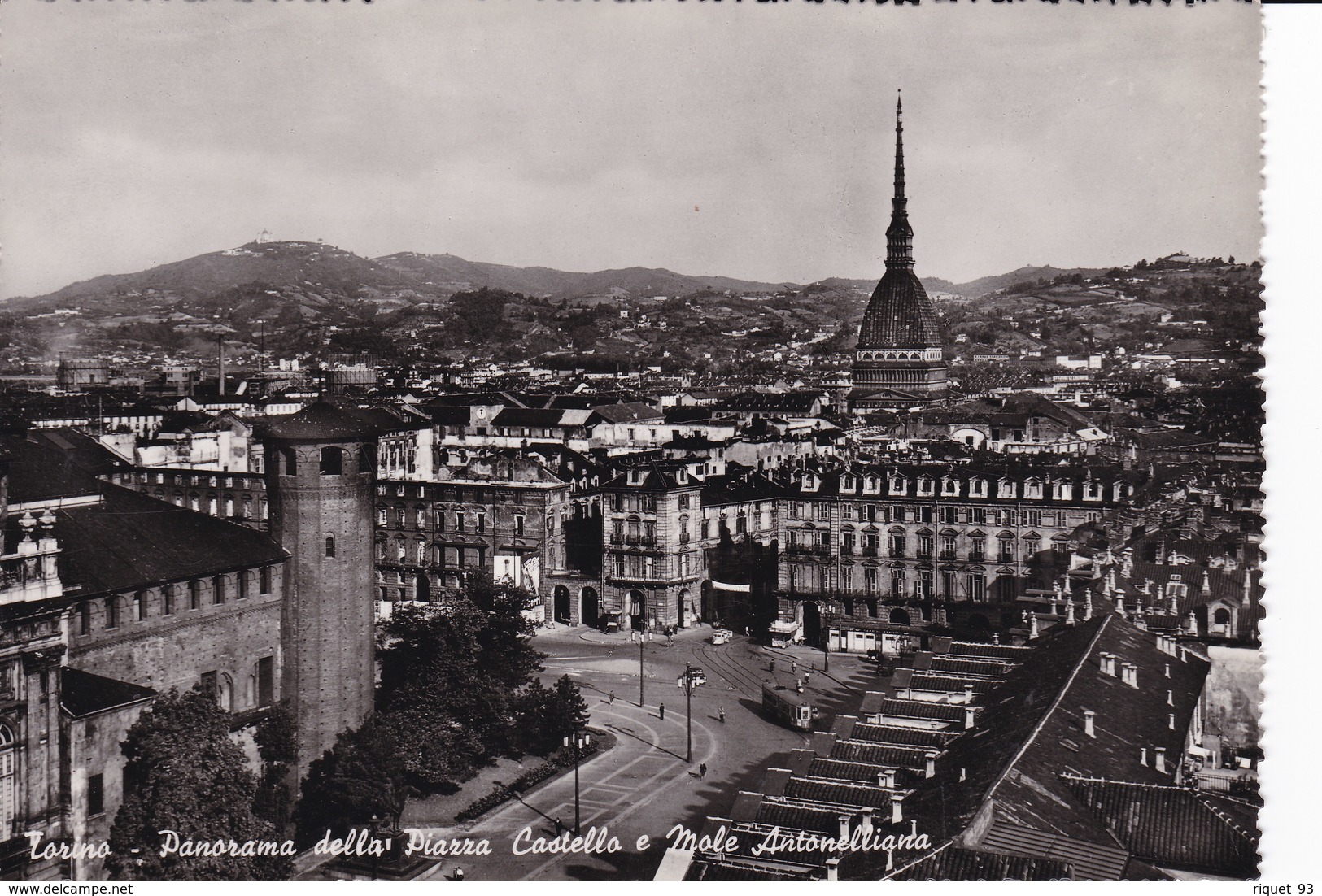 Lot 3 CpTORINO-Panorama Della Piazza Castello-Via Cernaia-Via Roma - Collections & Lots