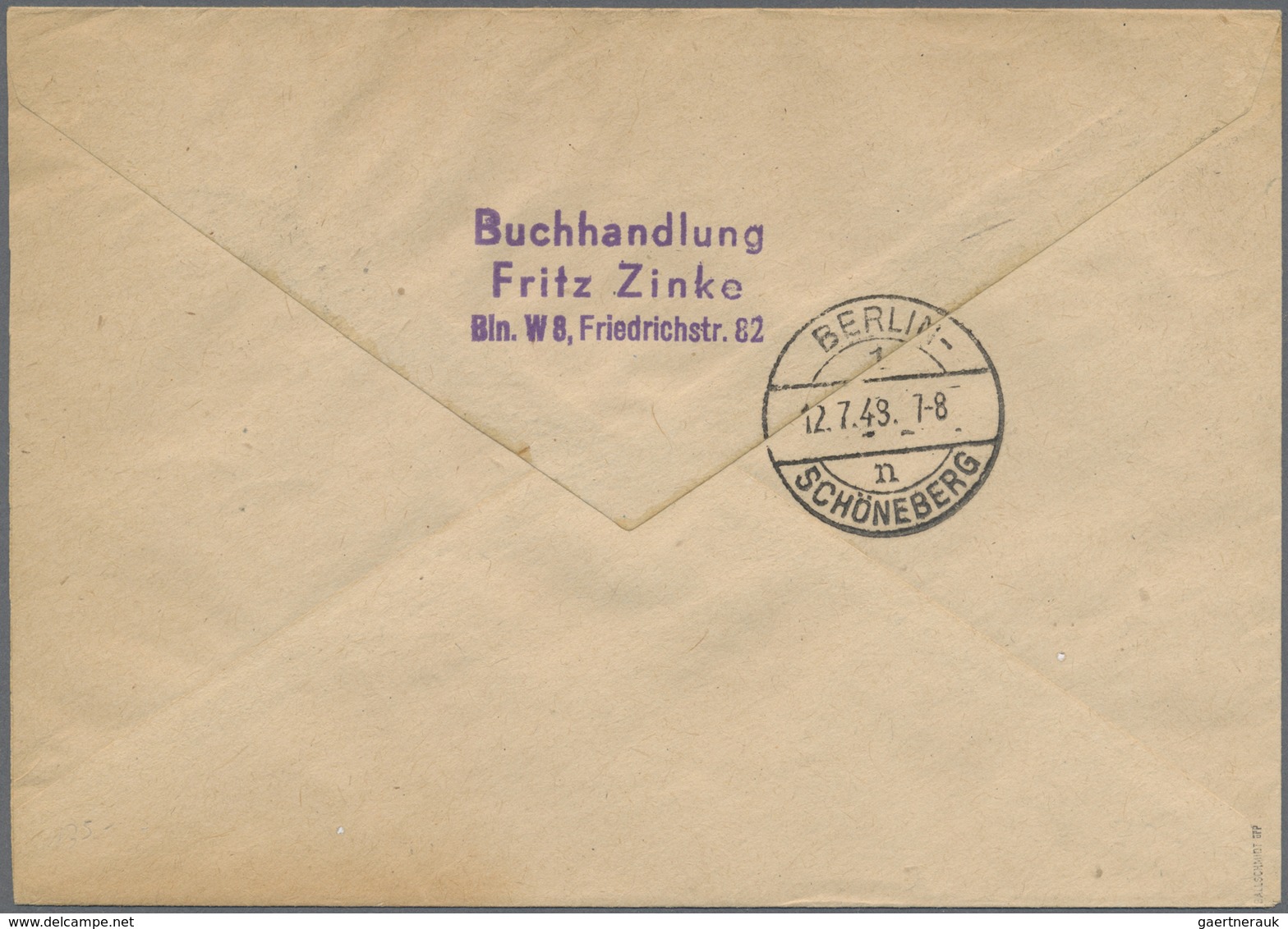 Br Sowjetische Zone - Bezirkshandstempel - I - Bez. 3 (Berlin): 1948, Bezirkshandstempelaufdrucke "3 BE - Sonstige & Ohne Zuordnung