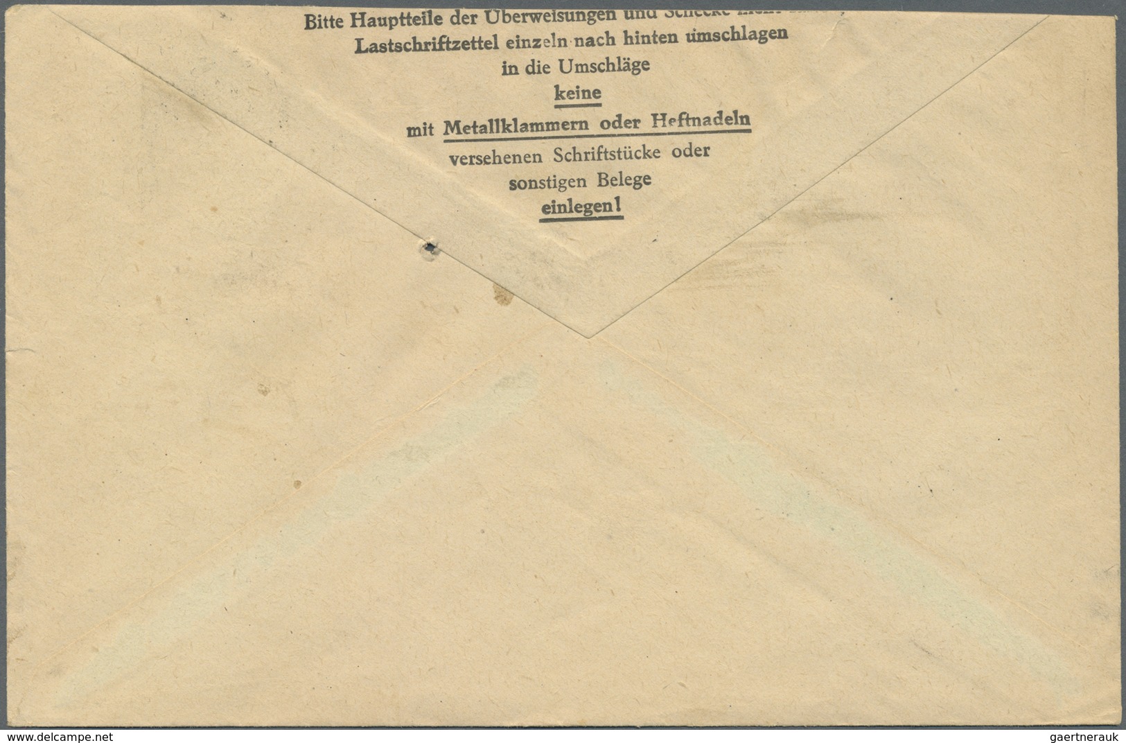 Br Sowjetische Zone - Allgemeine Ausgaben: 1948, 5 X 2 Pf Arbeiter Maschinenaufdruck, Seltene Portogere - Sonstige & Ohne Zuordnung