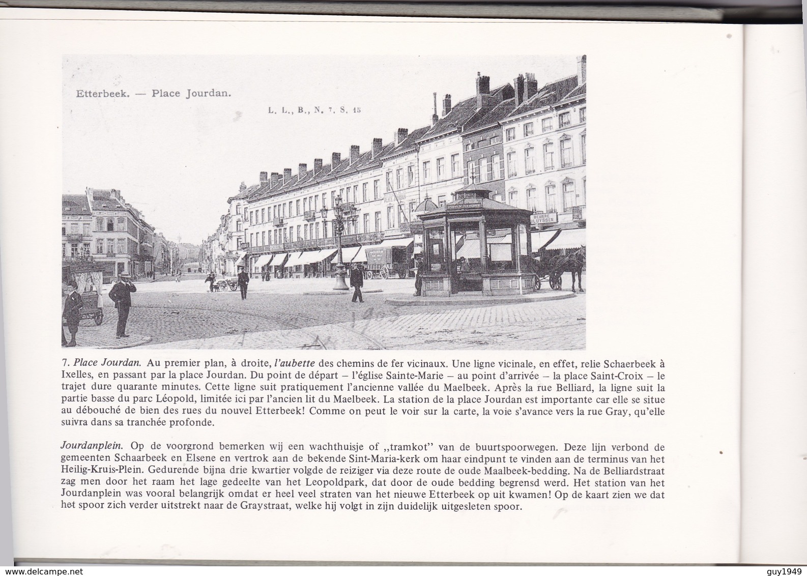 1 DRUK OUDE PRENTKAARTEN/CARTES ANCIENNES DE ETTERBEEK PREMIERE EDITION - Etterbeek