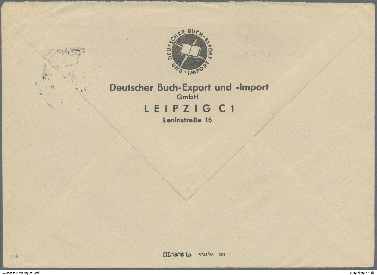 Br DDR - Dienstmarken A (Verwaltungspost B): 1958, 70 Pf Rötlichbraun, EF Auf Eilbotenbrief Von Berlin, - Altri & Non Classificati