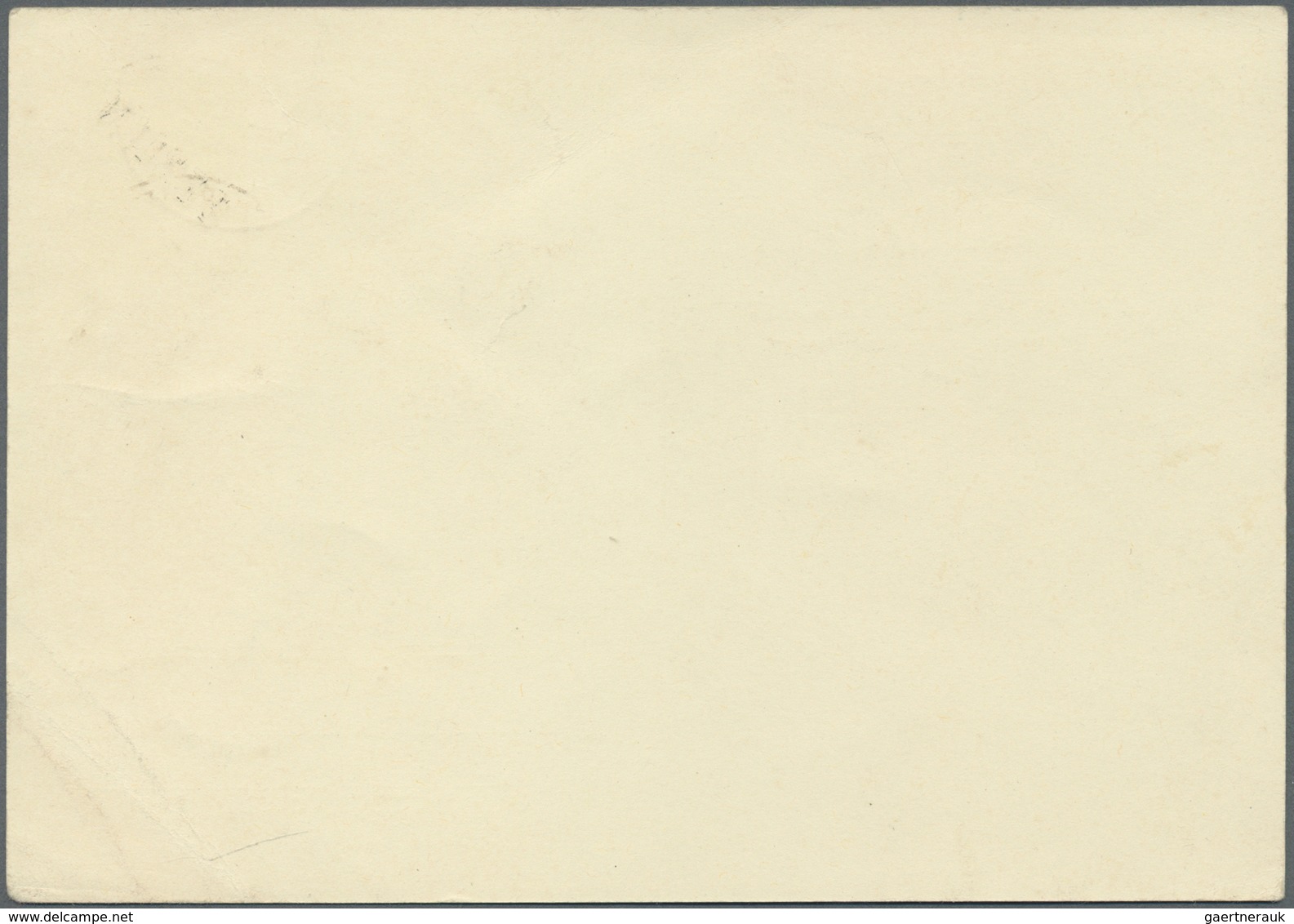 GA Berlin - Ganzsachen: 1949, Ganzachenkarte Mit 10 Pfg. Schwarzaufdruck Weißer, Dicker Karton Als Orts - Sonstige & Ohne Zuordnung