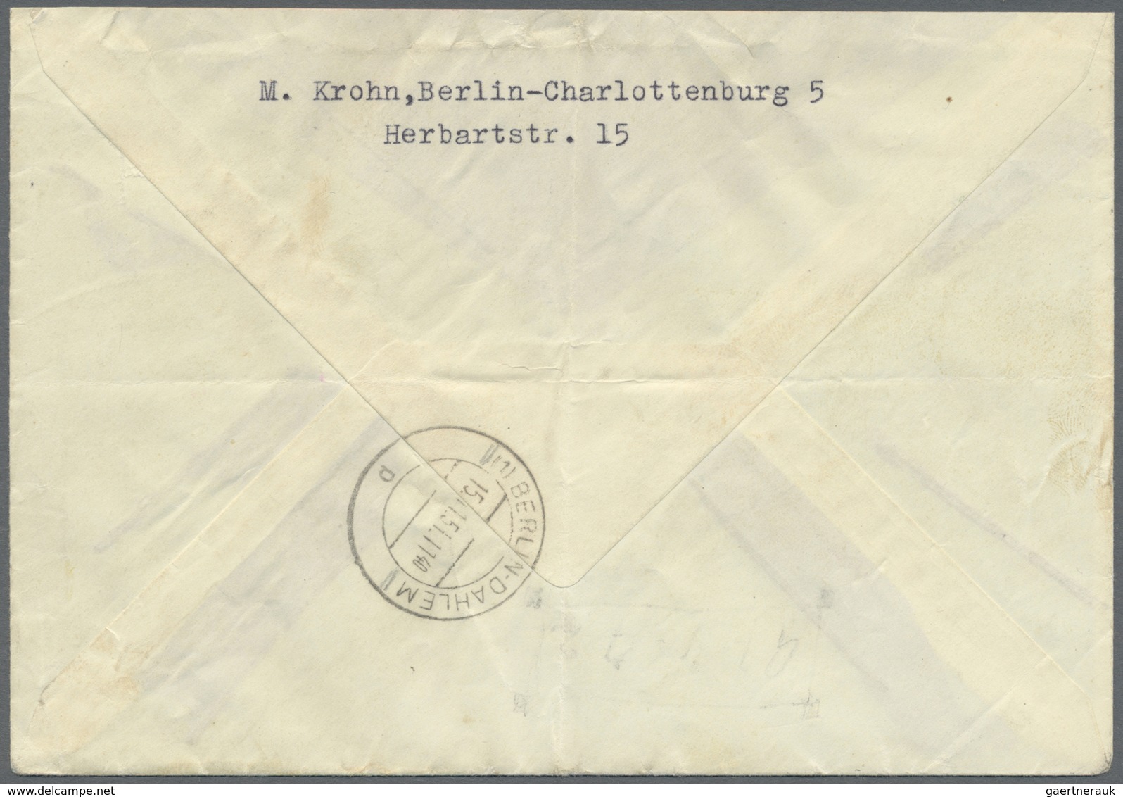 Br Berlin - Postschnelldienst: 1981: Schnelldienstbrief 80 Pfennig Bauten EF Ab Zweigpostamt Tempelhof - Storia Postale