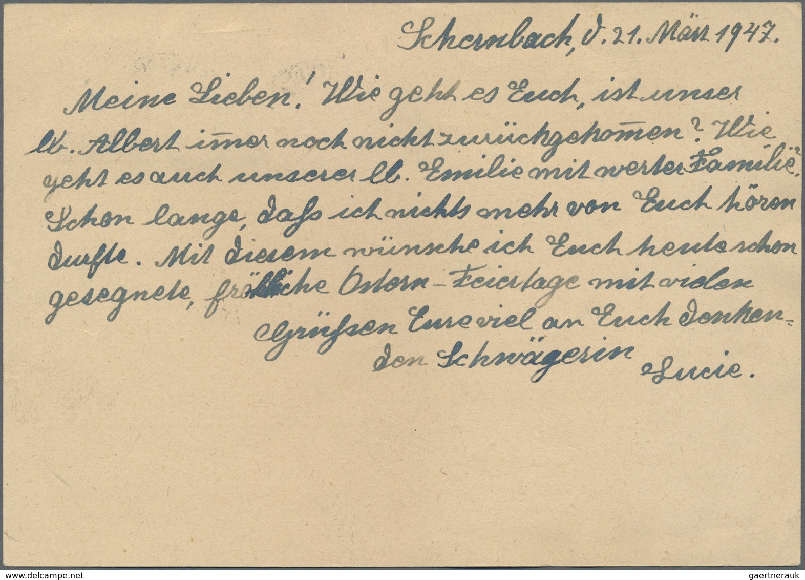 Br Französische Zone - Allgemeine Ausgabe: 1946, 1 Pf Wappen, 12 Stück Als Portogerechte Massen-MeF Auf - Autres & Non Classés