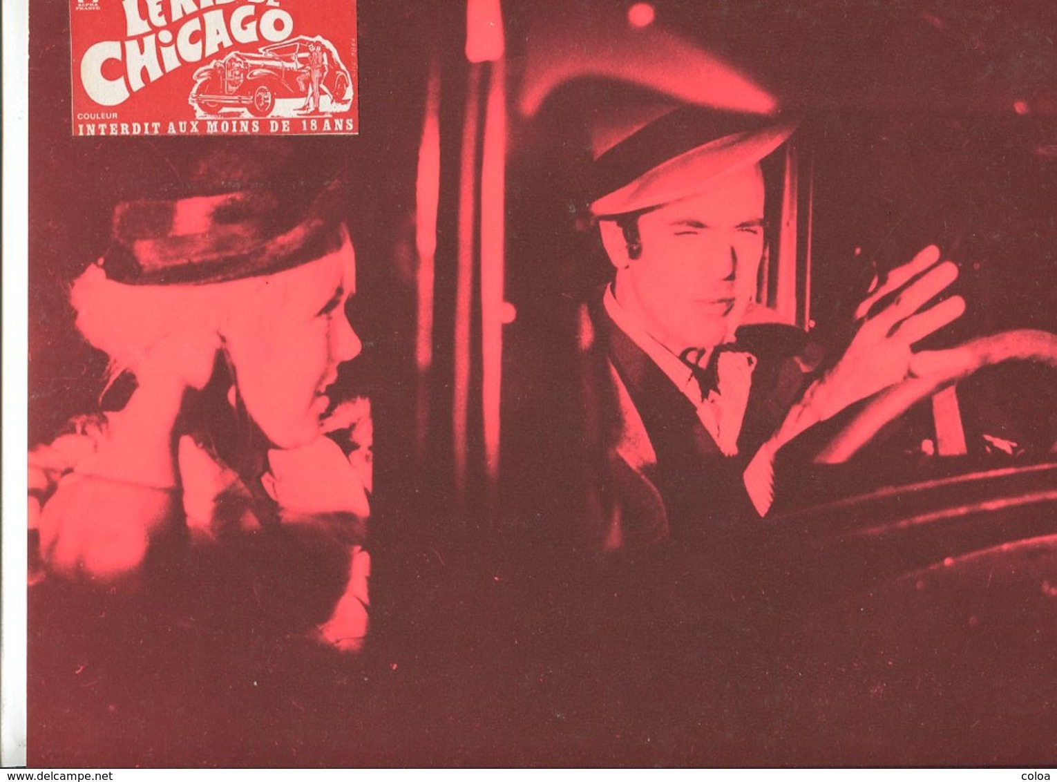 9 photographies d'exploitation Le Kid de Chicago 1969