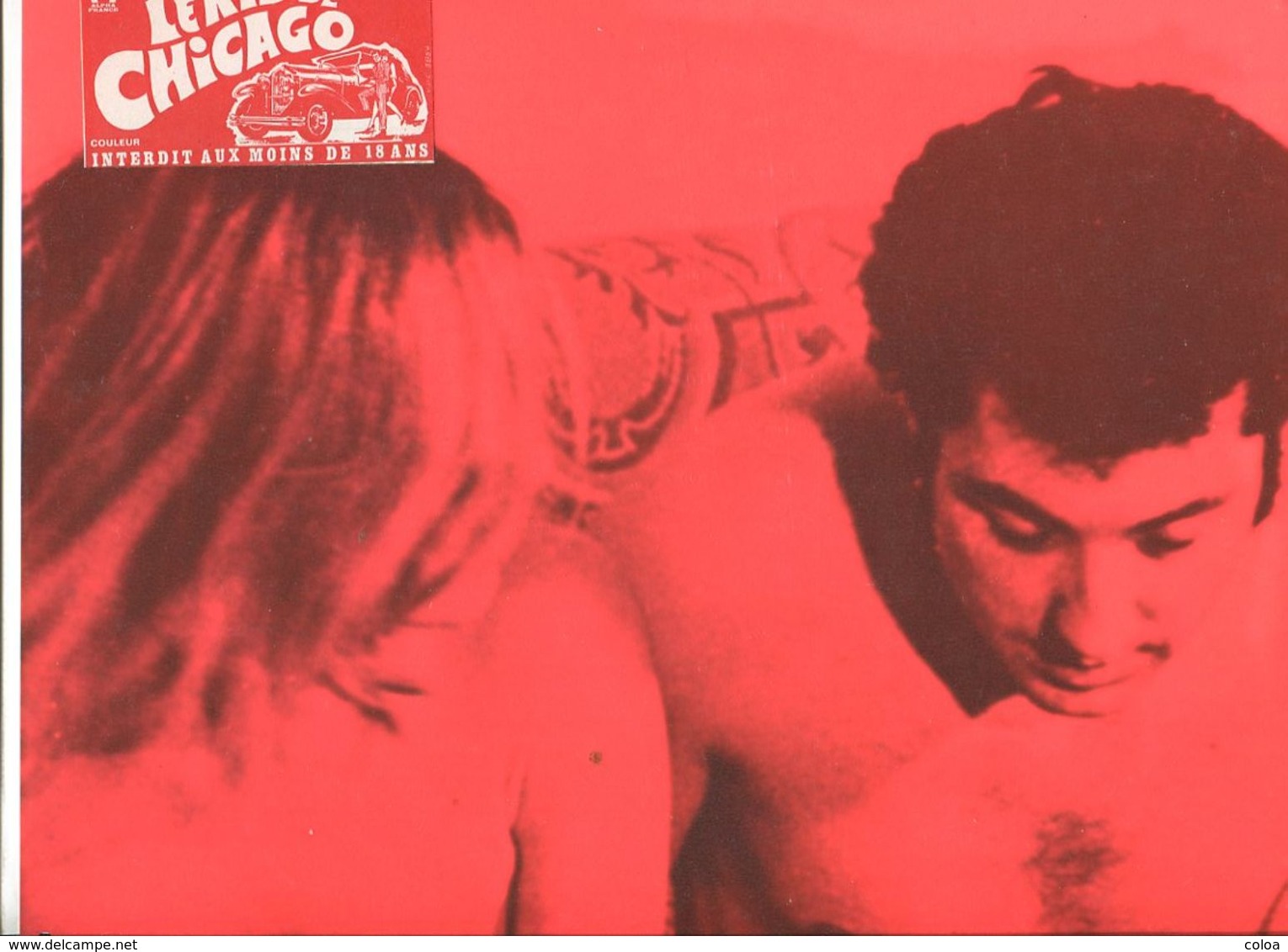 9 photographies d'exploitation Le Kid de Chicago 1969