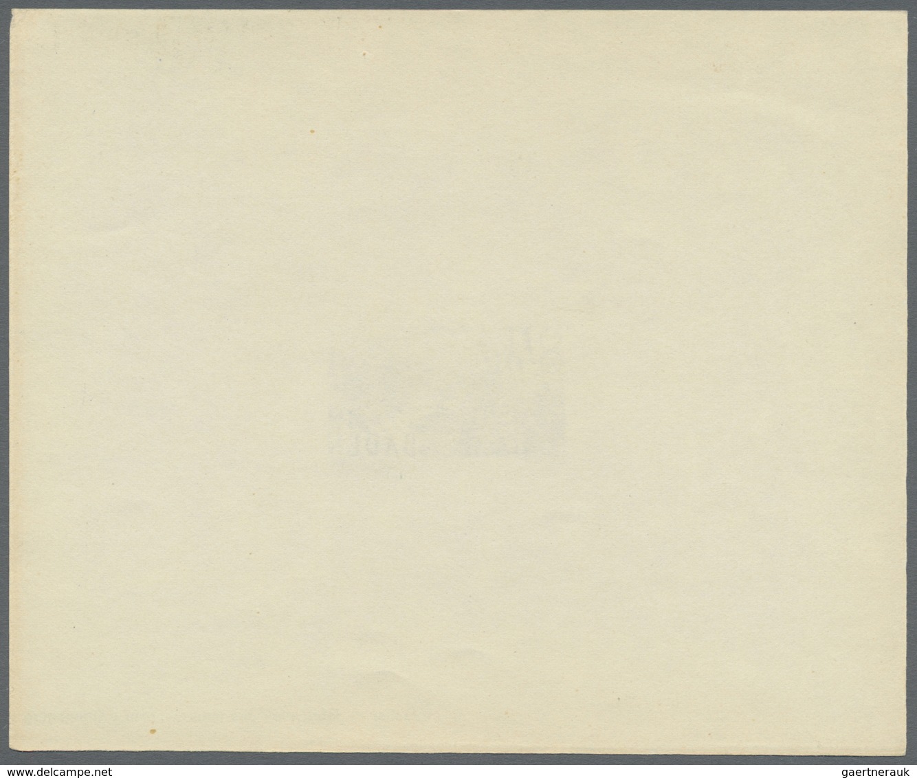 (*) Französische Zone - Baden: 1947, 2 Pfg. Bis 1 M. Freimarken Als Ministerblocks Auf Kartonpapier Mit - Sonstige & Ohne Zuordnung