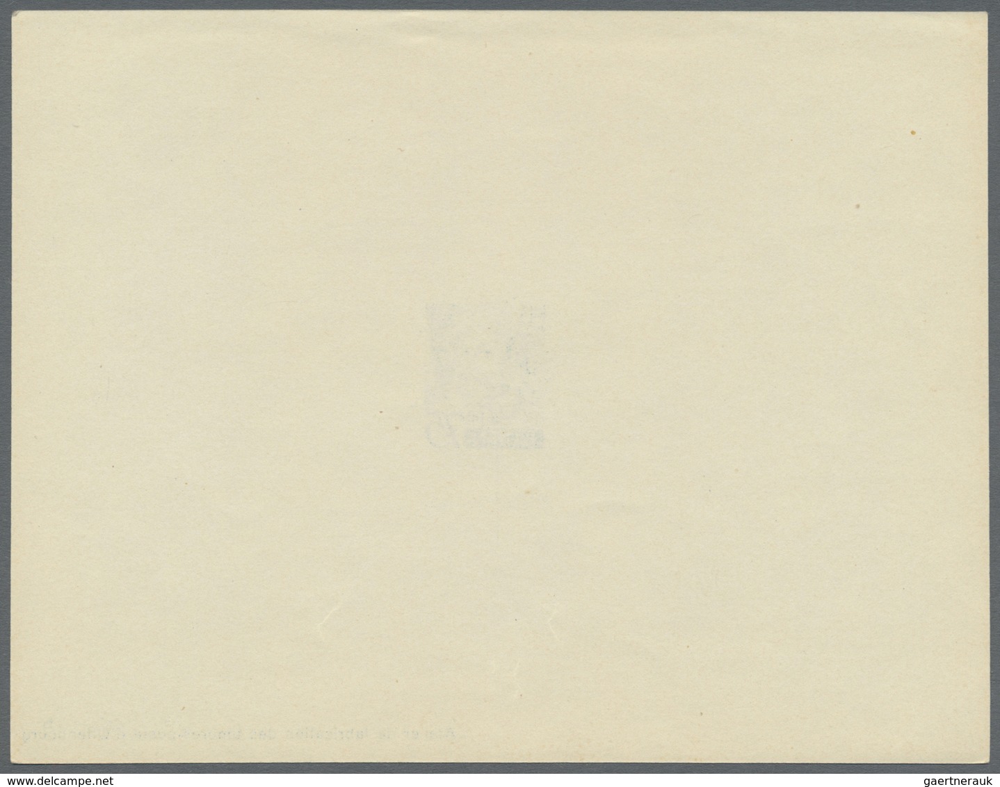 (*) Französische Zone - Baden: 1947, 2 Pfg. bis 1 M. Freimarken als Ministerblocks auf Kartonpapier mit