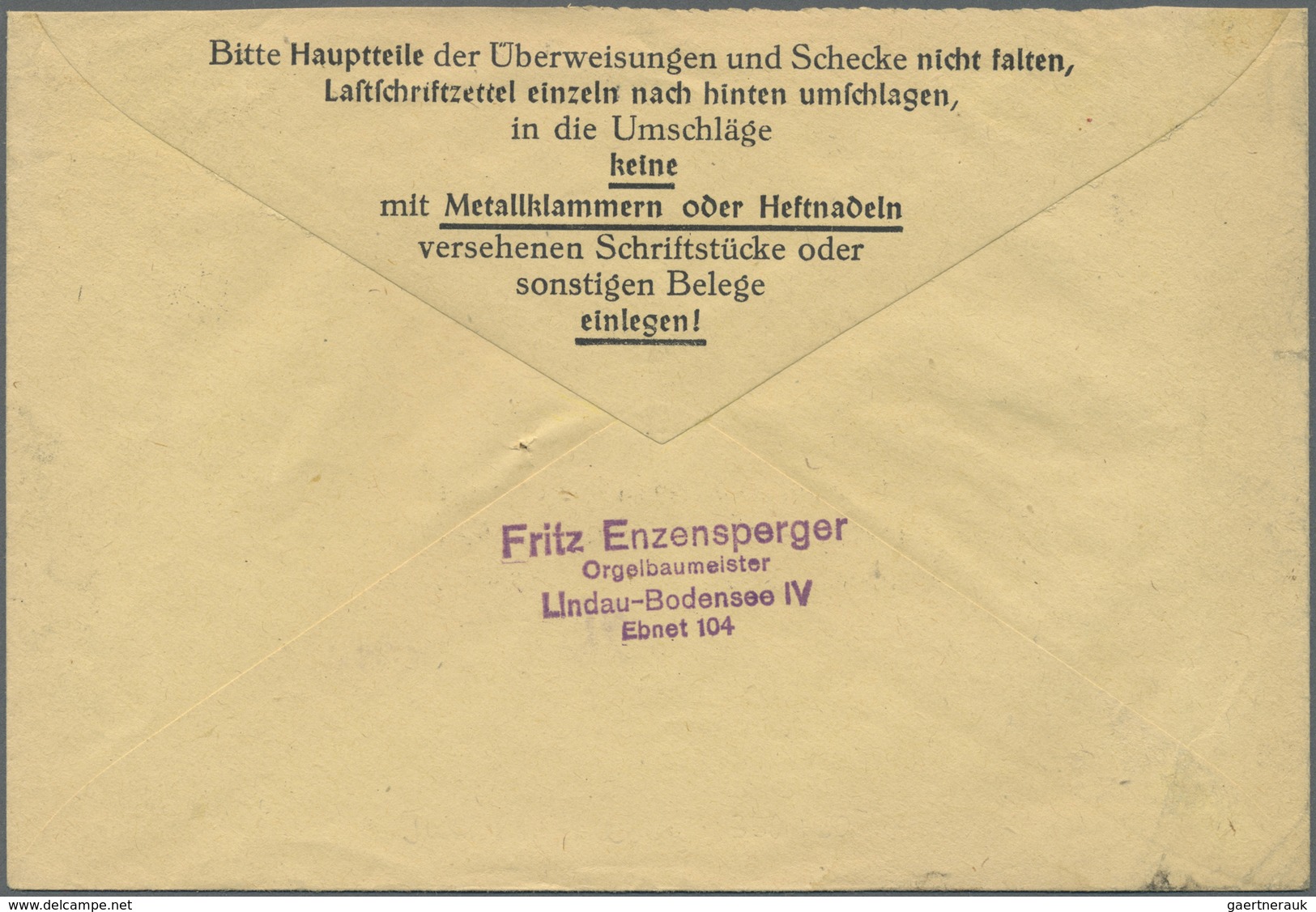 Br Französische Zone - Württemberg: 1948, 5 X 2 Pf Schwarzgrau In Sehr Seltener Verwendung Als Portoger - Autres & Non Classés