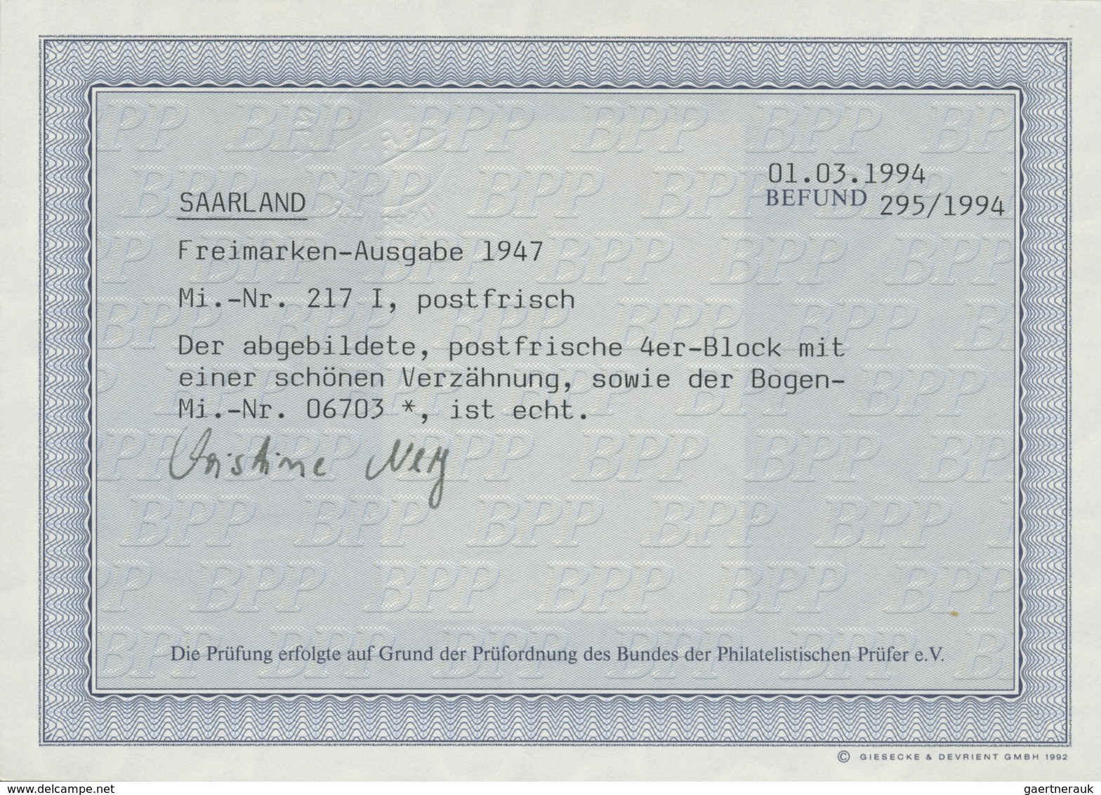 **/ Saarland (1947/56): 1947, Freimarken: Berufe Und Ansichte, 30 Pf Im Schön Verzähnten Viererblock, Po - Neufs