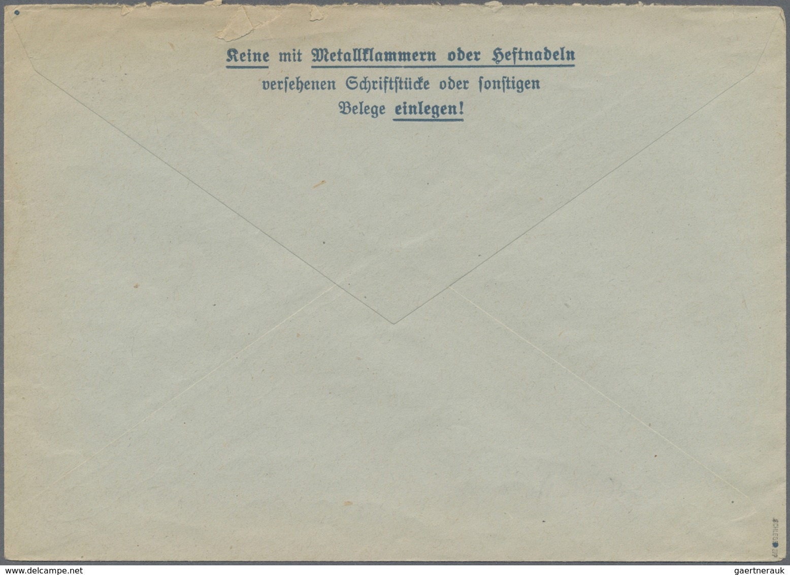 Br Bizone: 1945, 5 Pf AM-Post EF Als Postscheckbrief Auf Provisorisch Verwendetem "Luftpost Postsparkas - Altri & Non Classificati