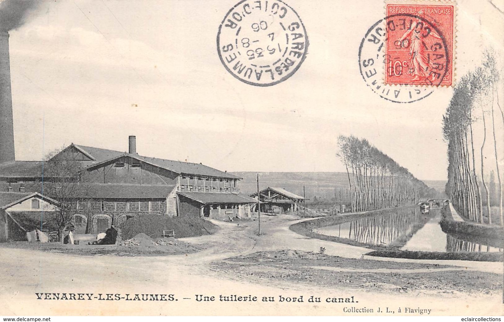 Venarey Les Laumes   21        Tuilerie Au Bord Du Canal           (voir Scan) - Otros & Sin Clasificación