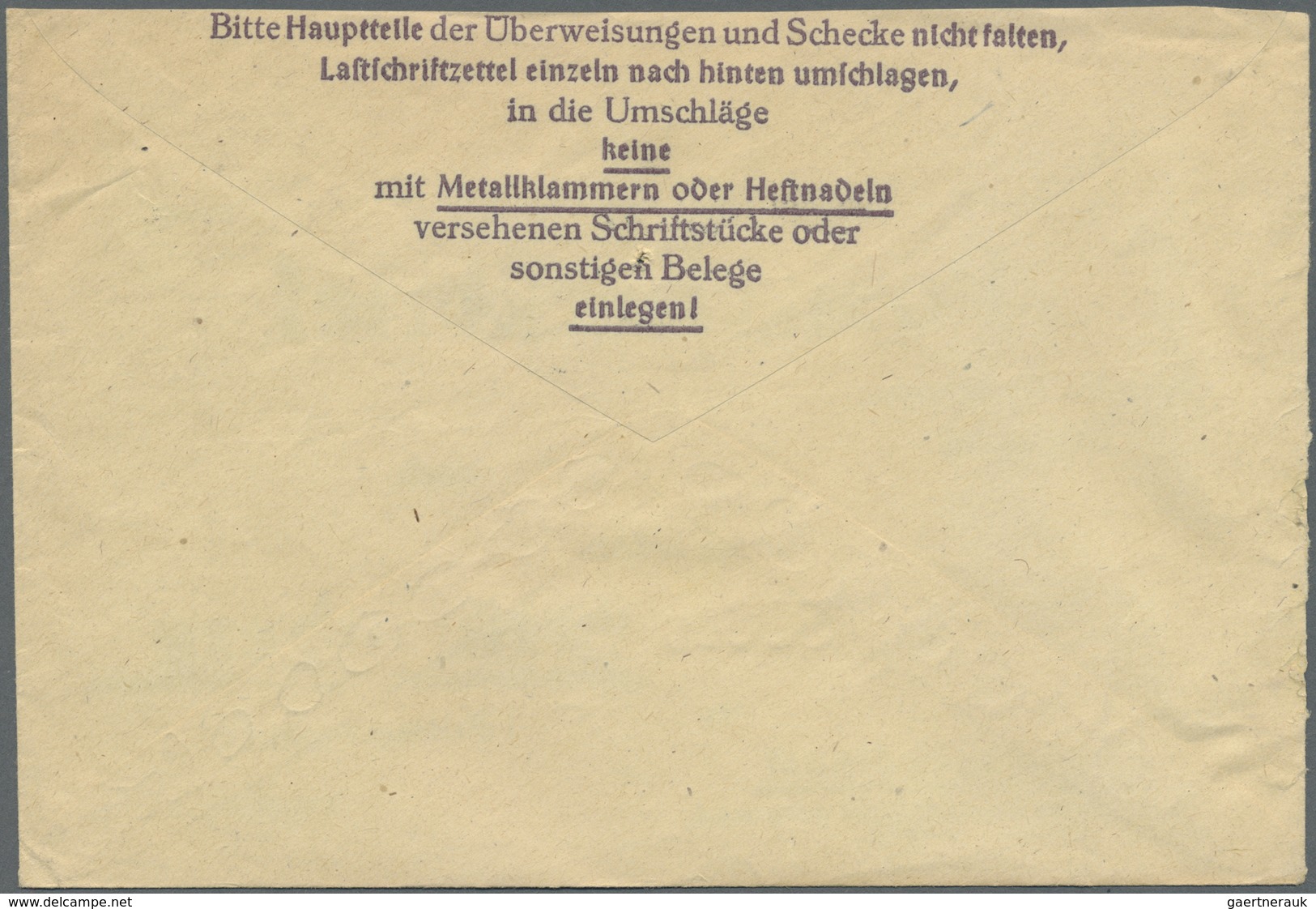 Br Bizone: 1948, 2 Pf Arbeiter Netzaufdruck, Senkrechter 5er-Streifen In Sehr Seltener Verwendung Als P - Altri & Non Classificati