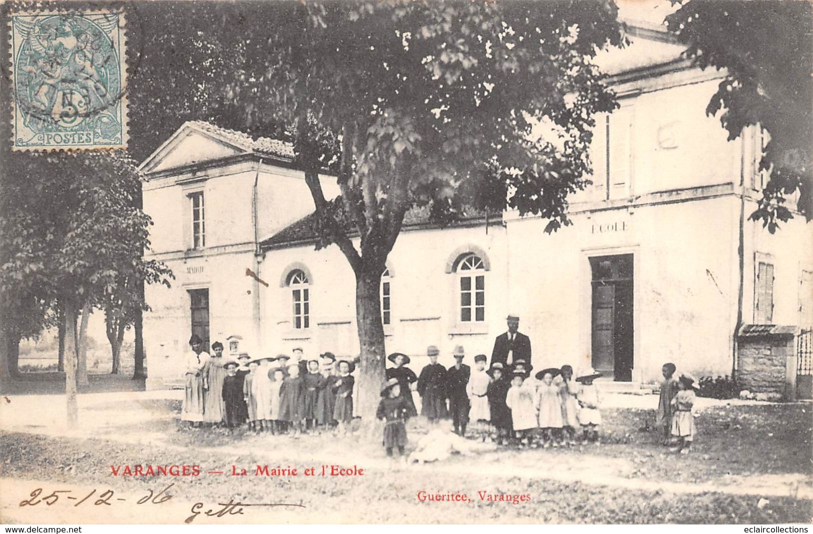 Varanges   21        Ecole Et Mairie       (voir Scan) - Sonstige & Ohne Zuordnung