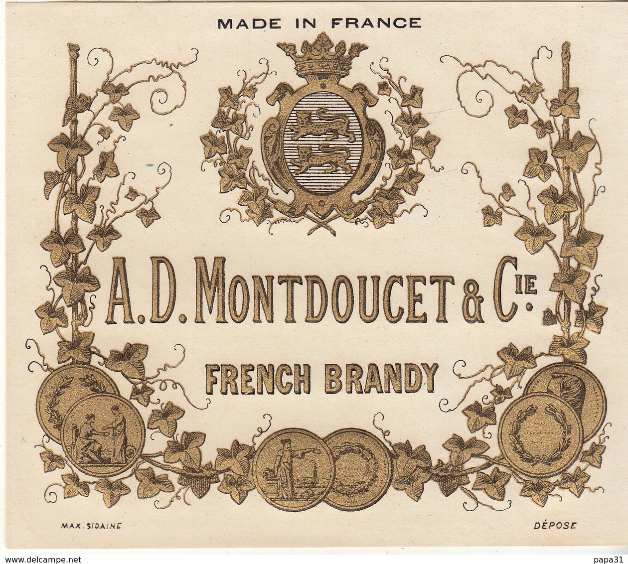 A.D. Montdoucet & Cie FRENCH BRANDY - Whisky