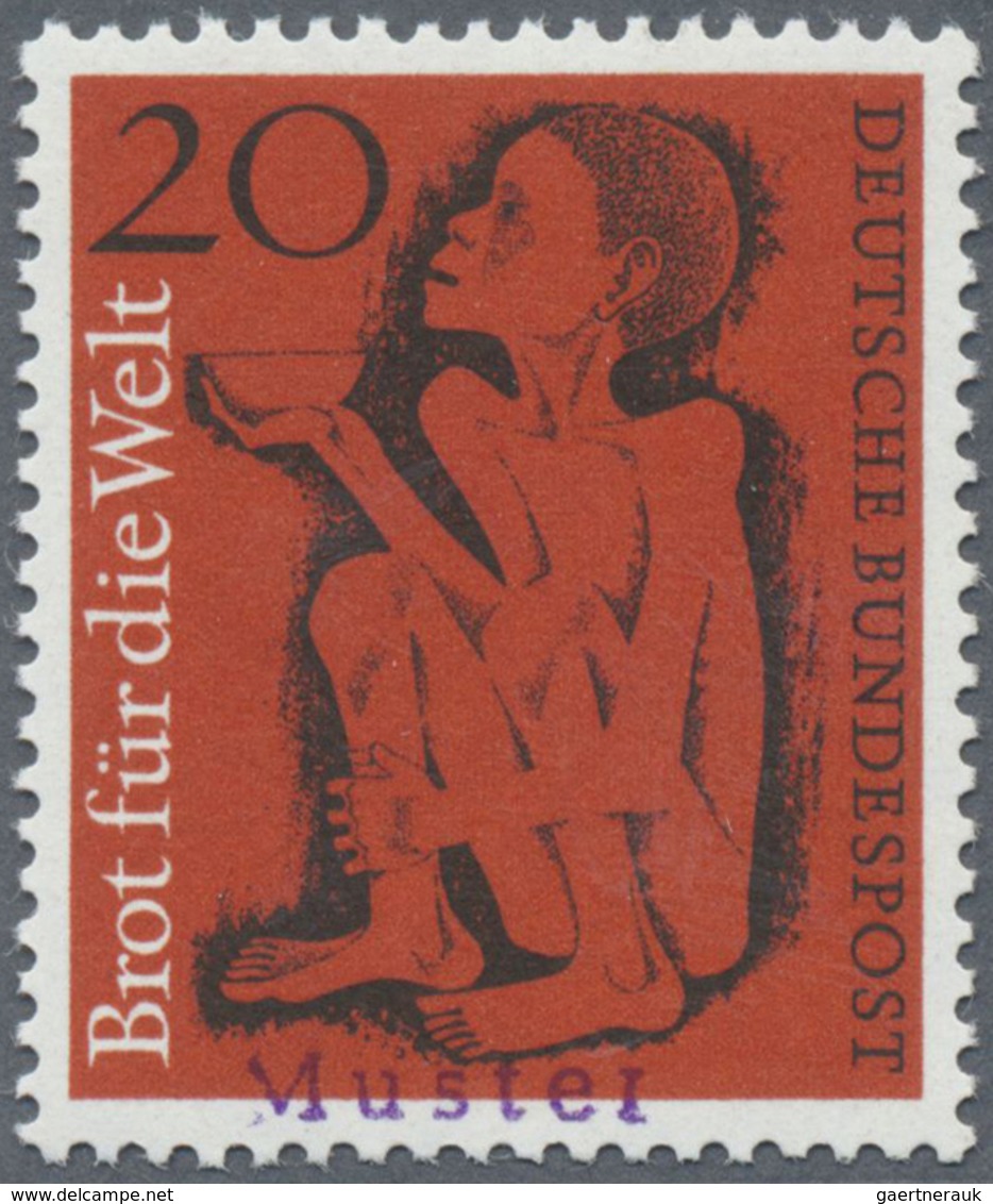 ** Bundesrepublik Deutschland: 1961, "20 Pfg. Brot Für Die Welt", überdurchschnittlich Gut Gezähnte LUX - Altri & Non Classificati
