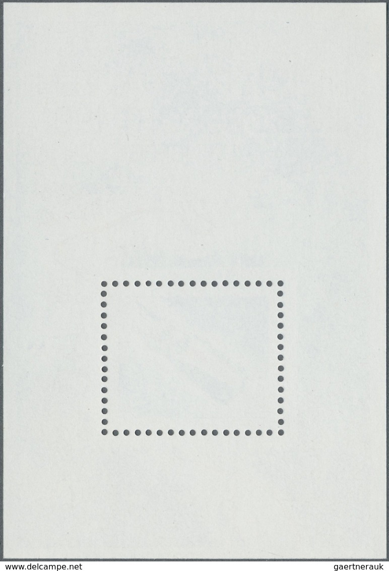 ** Bundesrepublik Deutschland: 1991, Bobsport-Block Mit Abart "Drachenflieger" Im Bereich Der Oberen In - Altri & Non Classificati