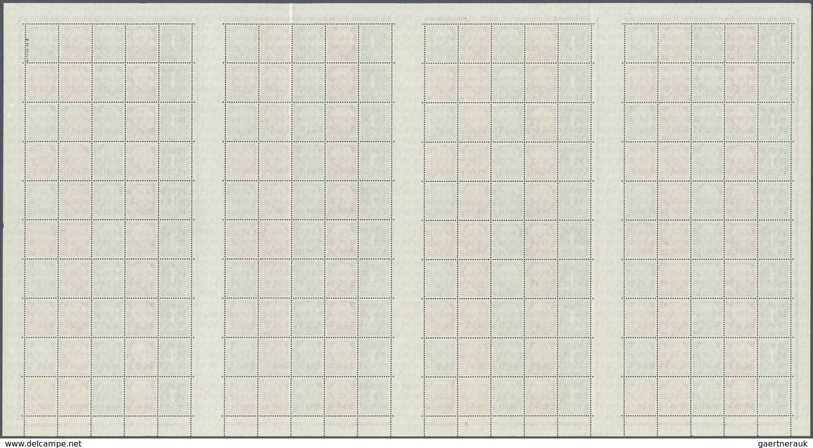 ** Bundesrepublik - Markenheftchenbogen: 1960, Heuss MH-Bogen Postfrisch Mit Der üblichen Versandstelle - Sonstige & Ohne Zuordnung