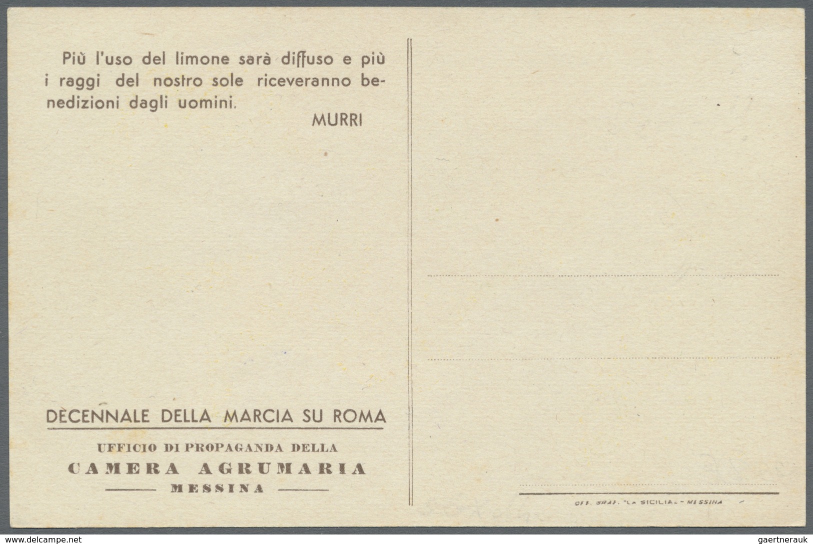 Ansichtskarten: Künstler / Artists: DEPERO, Fortunato (1892-1960), Vielseitiger Künstler Des Italien - Ohne Zuordnung