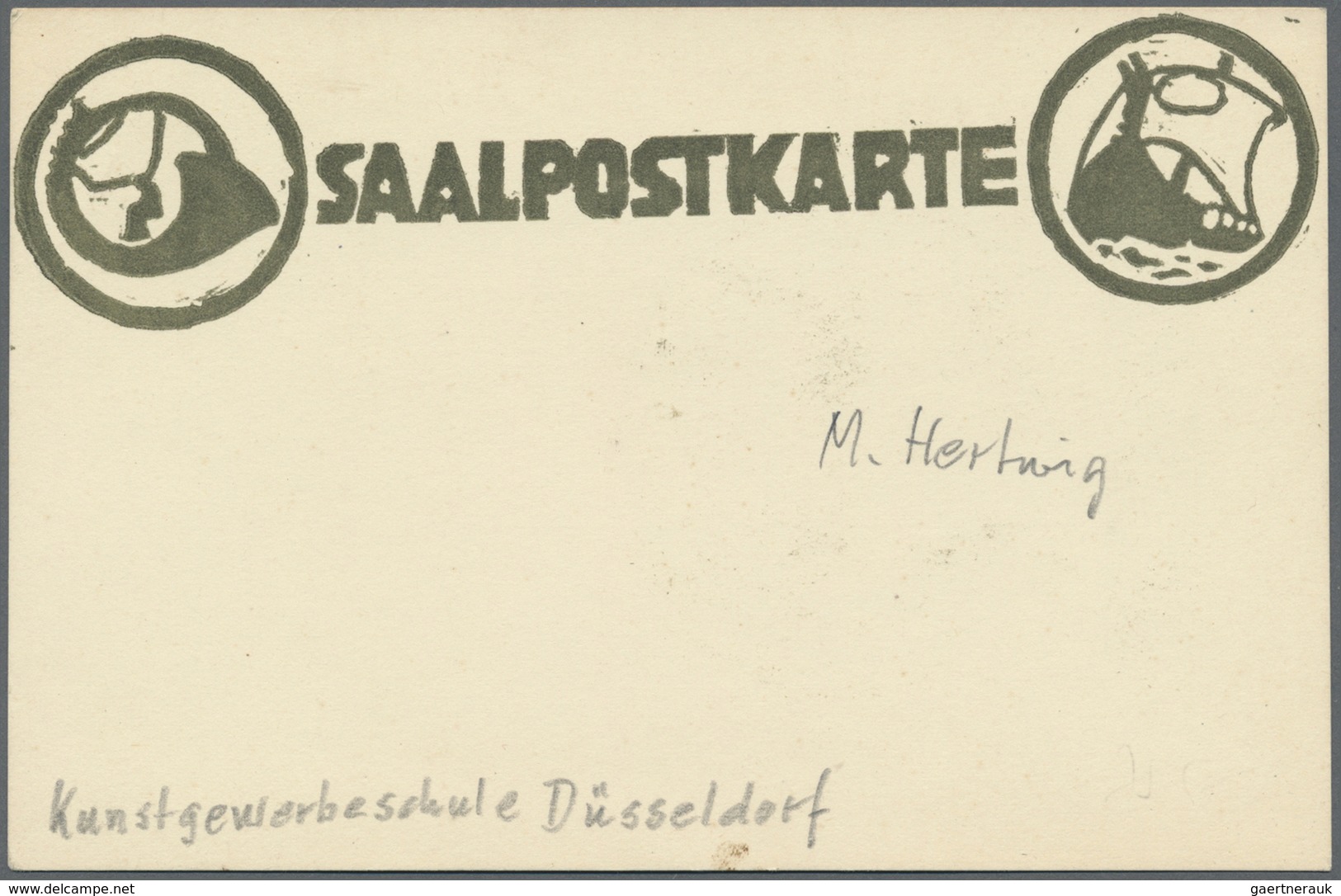 Ansichtskarten: Künstler / Artists: HERTWIG, Max (1881 - 1975), Deutscher Grafikdesigner Und Gründer - Non Classés