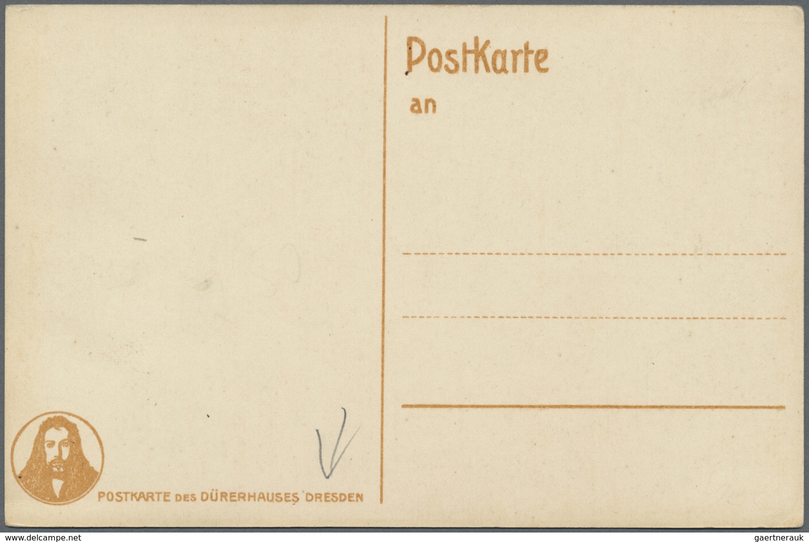 Ansichtskarten: Künstler / Artists: JUGENDSTIL, 4 Künstlerkarten Des Dürerhauses Dresden, Dabei Eine - Non Classificati