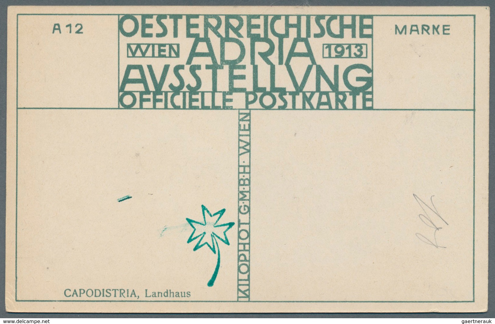 Ansichtskarten: Künstler / Artists: Kalmsteiner, Hans, Geb. 1886 Nähere Daten Unbekannt. Kleiner Pos - Non Classés